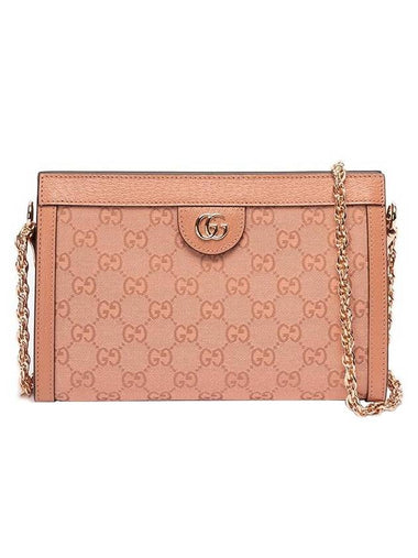 Ophidia GG Chain Small Shoulder Bag Pink - GUCCI - BALAAN 1