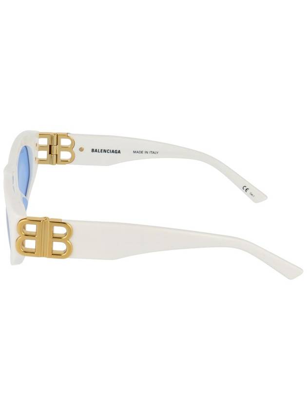 Eyewear BB0095S Dynasty D Frame Sunglasses White - BALENCIAGA - BALAAN 4