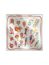 Funny Ice Cream 70 Scarf Blanc - HERMES - BALAAN 1