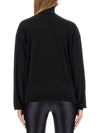 Cassandre Turtleneck Black - SAINT LAURENT - BALAAN 6