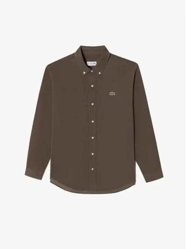 Men s Corduroy Solid Shirt CH642E 54N SIX Domestic Product GQ2N24091216741 - LACOSTE - BALAAN 1