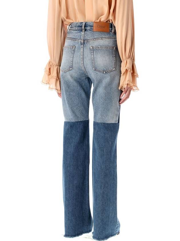 Chloé Flare Patchwork Jeans - CHLOE - BALAAN 2