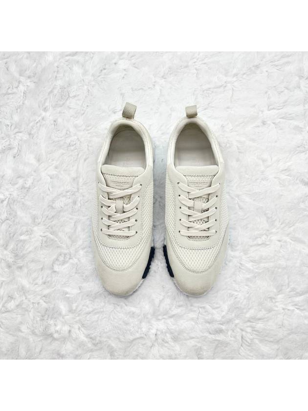 Bouncing Low Top Sneakers Blanc - HERMES - BALAAN 3