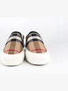 Checked cotton slip on sneakers 41 260 - BURBERRY - BALAAN 2