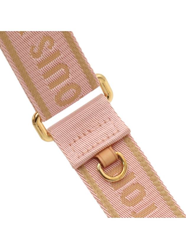 Pink jacquard bandouli re strap - LOUIS VUITTON - BALAAN 7