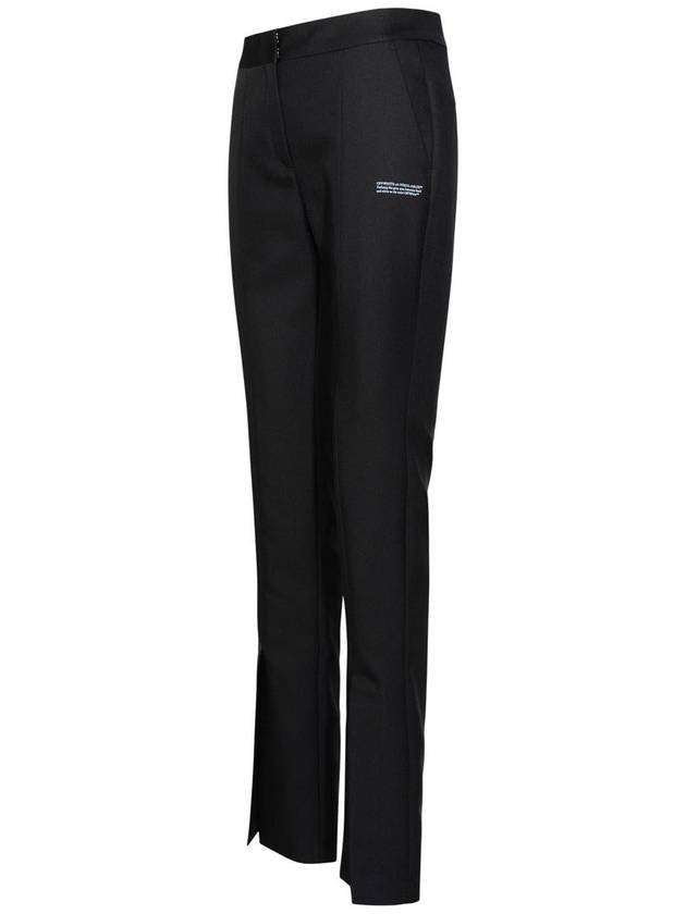 Straight Pants OWCA136C99FAB002 1010 Black - OFF WHITE - BALAAN 3