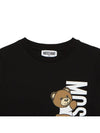 Kids long sleeve t shirt HPO00J LAA02 60100 Adult wearable - MOSCHINO - BALAAN 3