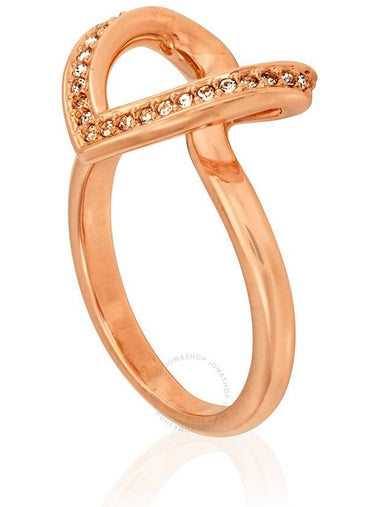 Swarovski Rose Gold Cupidon Ring- Size 55 - SWAROVSKI - BALAAN 1