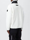 Men's Sagrek Shearling Fleece Zip-Up Jacket Ivory - MOOSE KNUCKLES - BALAAN 5