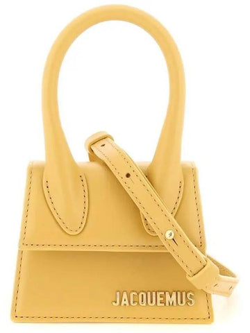 Le Chiquito mini tote bag yellow - JACQUEMUS - BALAAN.