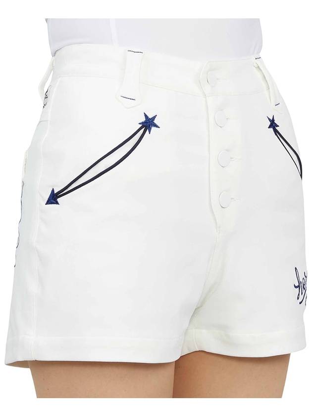 Women's Rocker Shorts White - HORN GARMENT - BALAAN 10