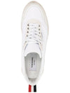 Eco Nylon Alumni Low Top Sneakers White - THOM BROWNE - BALAAN 6