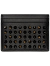 Kios Spike Card Wallet Black - CHRISTIAN LOUBOUTIN - BALAAN 1