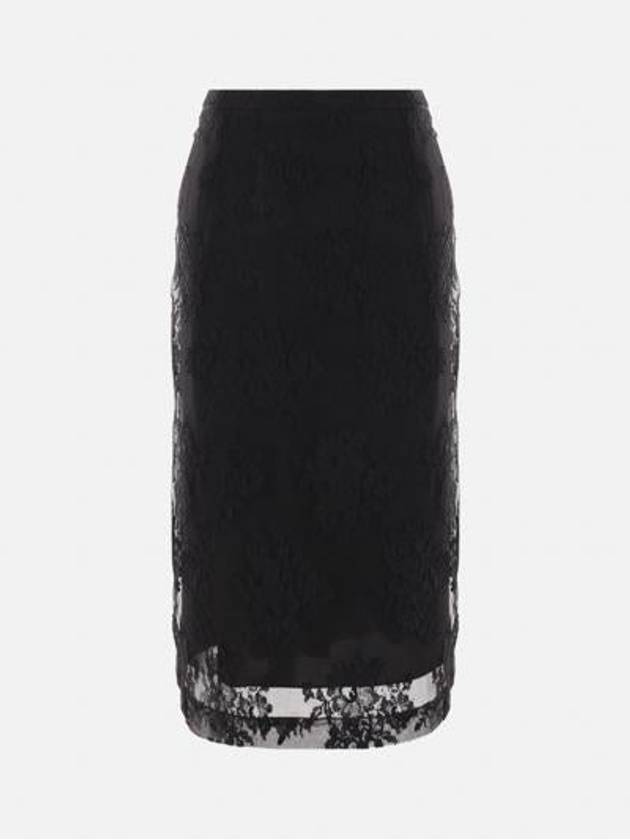 see-through midi tulle skirt F4CSJTHLMO7 - DOLCE&GABBANA - BALAAN 2