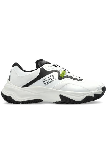 EA7 Emporio Armani Sports Shoes With Logo, Men's, White - EMPORIO ARMANI - BALAAN 1