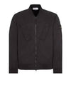 Compass Badge Bomber Jacket Black - STONE ISLAND - BALAAN 2