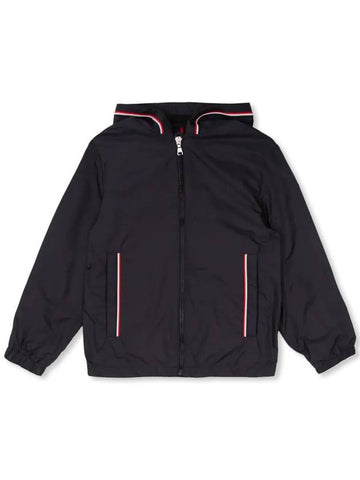 Kids Granduc Hooded Jacket Blue - MONCLER - BALAAN 1