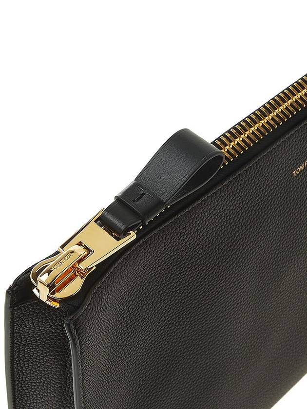 Men's Berkeley Clutch Bag Brown - TOM FORD - BALAAN 9