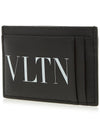 Logo Compact Card Wallet Black - VALENTINO - BALAAN 3