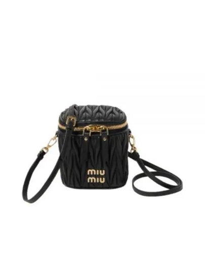 Materasse Nappa Leather Mini Bag Black - MIU MIU - BALAAN 2