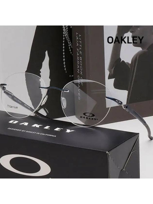 Glasses Frame OX5143 0351 Titanium Frameless Drill Press - OAKLEY - BALAAN 2