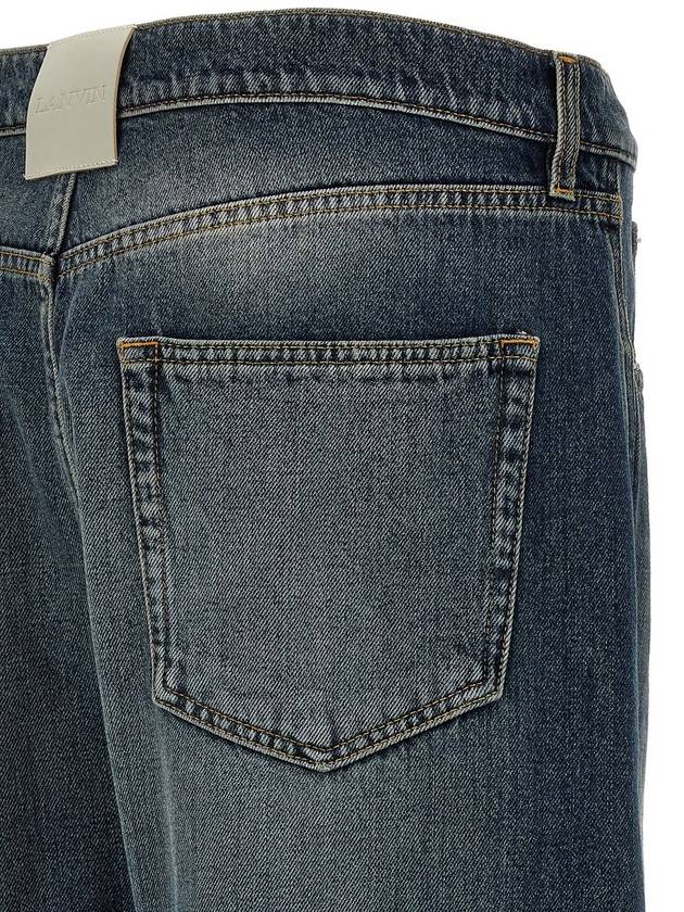 twist detail straight jeans RMTR0051D069P24 - LANVIN - BALAAN 6