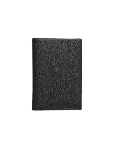 MC² Euclide Card Holder Epsom  Noir Black - HERMES - BALAAN 1