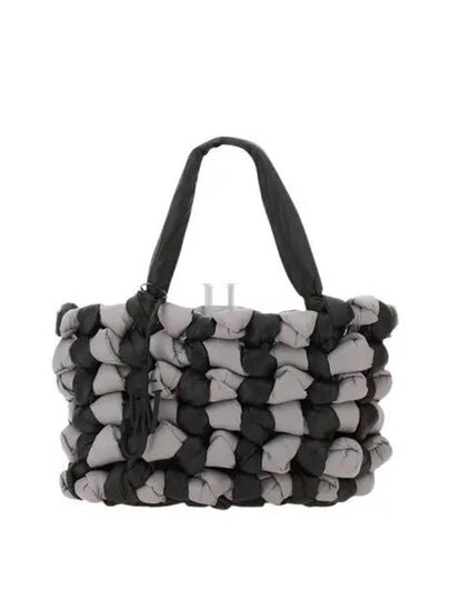 Knotted Large Tote Bag Black - JW ANDERSON - BALAAN 2