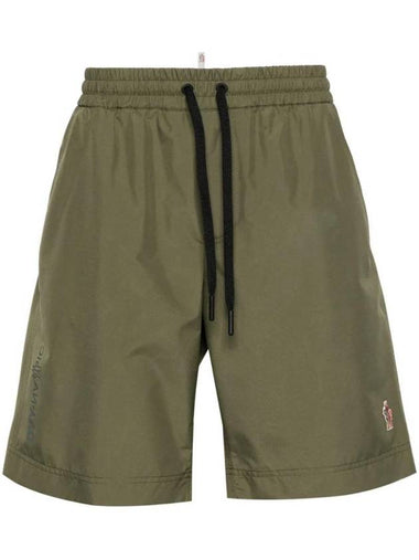 Gore Tech Shorts Green - MONCLER - BALAAN 1