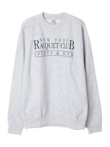 Racquet Club Crew Neck Sweatshirt - SPORTY & RICH - BALAAN 1