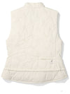 Malbon embroidered padded vest CREAM WOMAN - MALBON GOLF - BALAAN 2