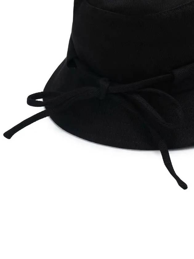 Le Bob Gadjo Bucket Hat Black - JACQUEMUS - BALAAN 7