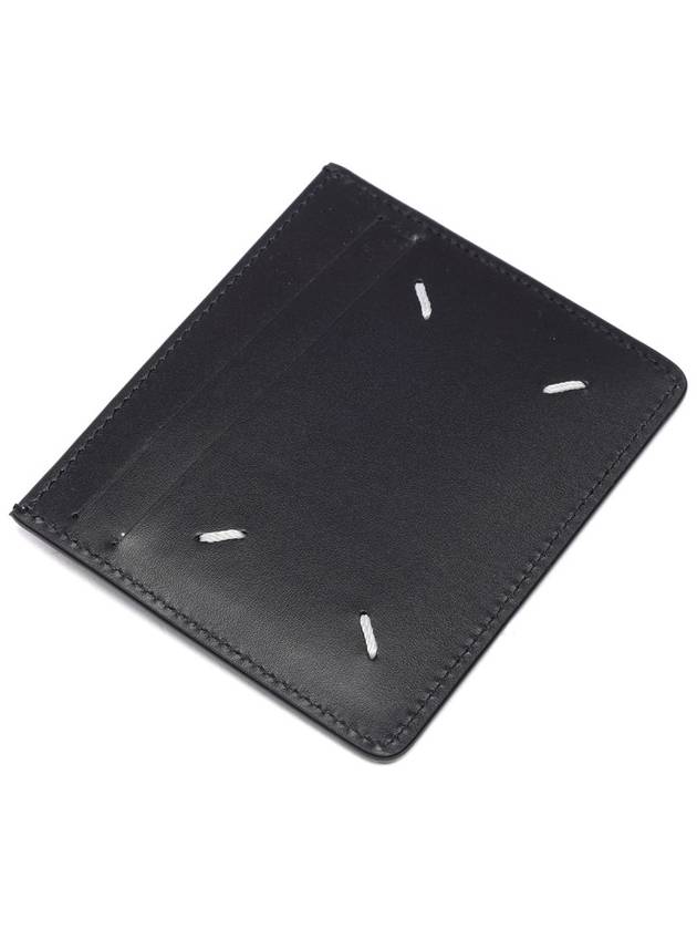 Stitch Diagonal Card Wallet Black - MAISON MARGIELA - BALAAN 6