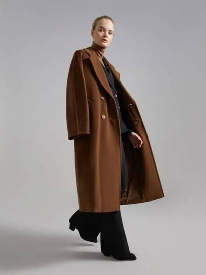 Madame Belted Double Coat Brown - MAX MARA - BALAAN 2