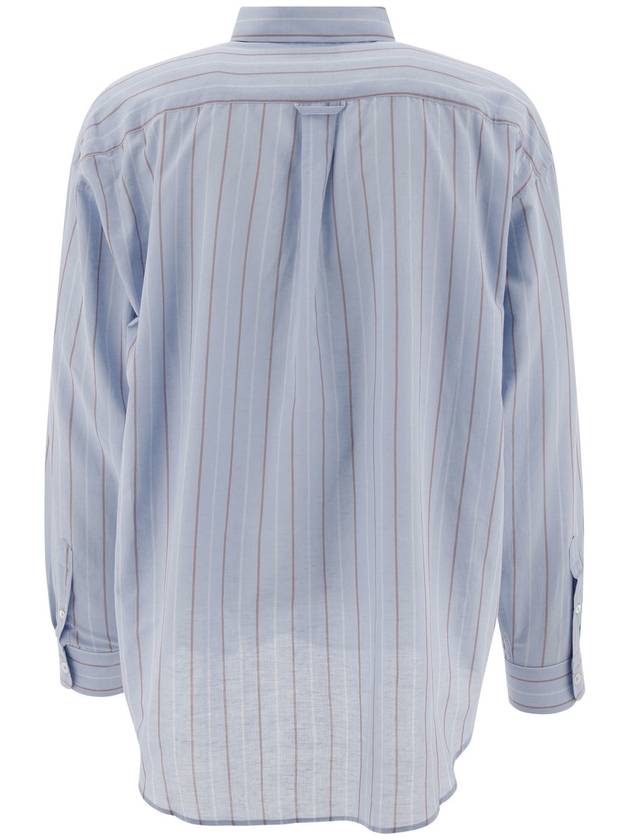 classic striped long sleeve shirt - STUSSY - BALAAN 2