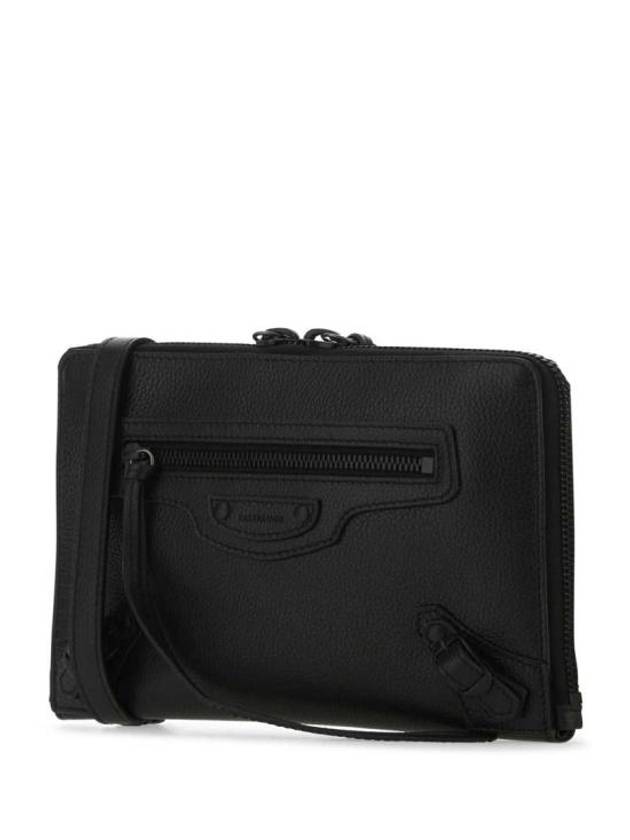 Neo Classic Shoulder Strap Clutch Bag Black - BALENCIAGA - BALAAN 3