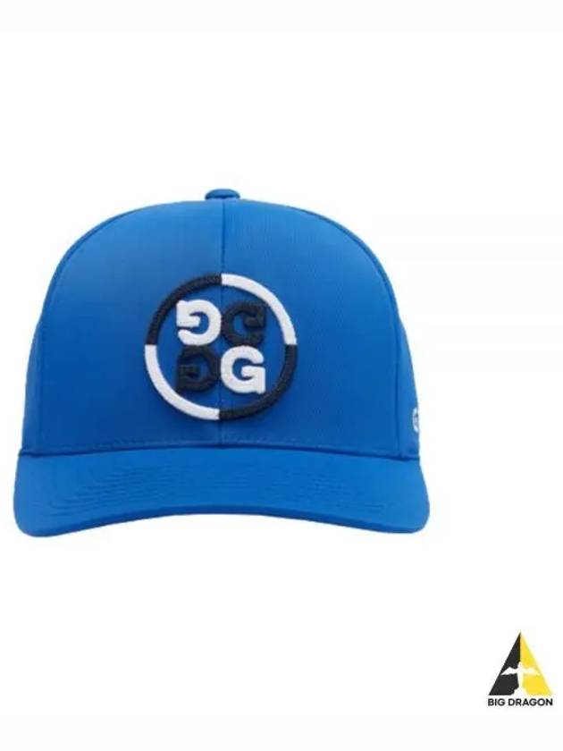 Men's Color Block Circle Stretch Twill Ball Cap Blue - G/FORE - BALAAN 2