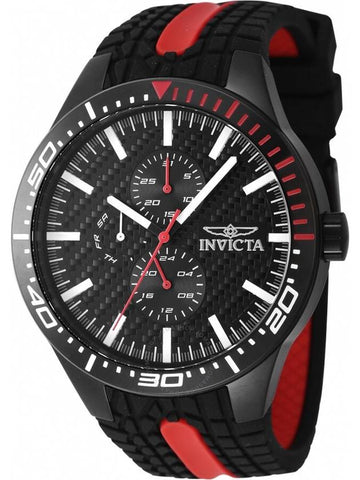 Invicta Racing GMT Quartz Black Dial Men's Watch 47553 - INVICTA - BALAAN 1