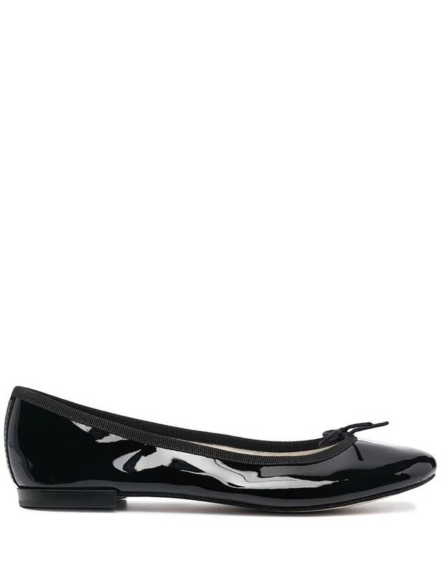 Women's Cendrillon Leather Ballerinas Flat Black - REPETTO - BALAAN 2