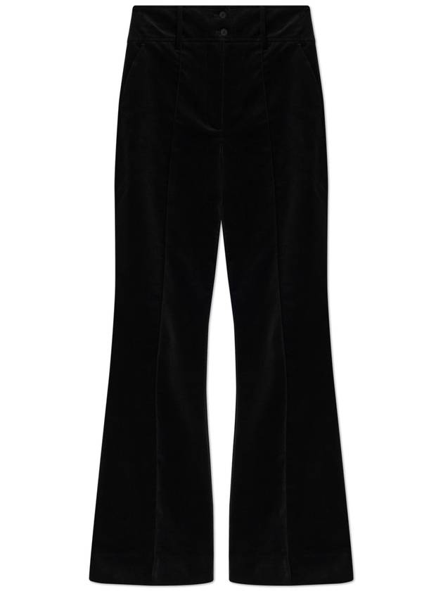 AllSaints Corduroy Trousers Sevenh, Women's, Black - ALLSAINTS - BALAAN 1