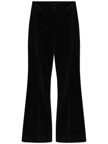 AllSaints Corduroy Trousers Sevenh, Women's, Black - ALLSAINTS - BALAAN 1