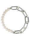 Mi Freshwater Cultured Pearl Bracelet Silver - PANDORA - BALAAN 2