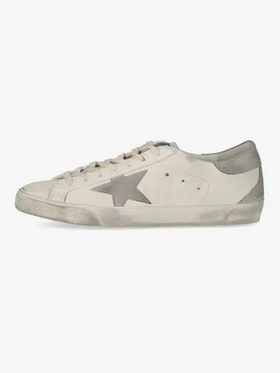 Super Star Suede Leather Low Top Sneaker White - GOLDEN GOOSE - BALAAN 2