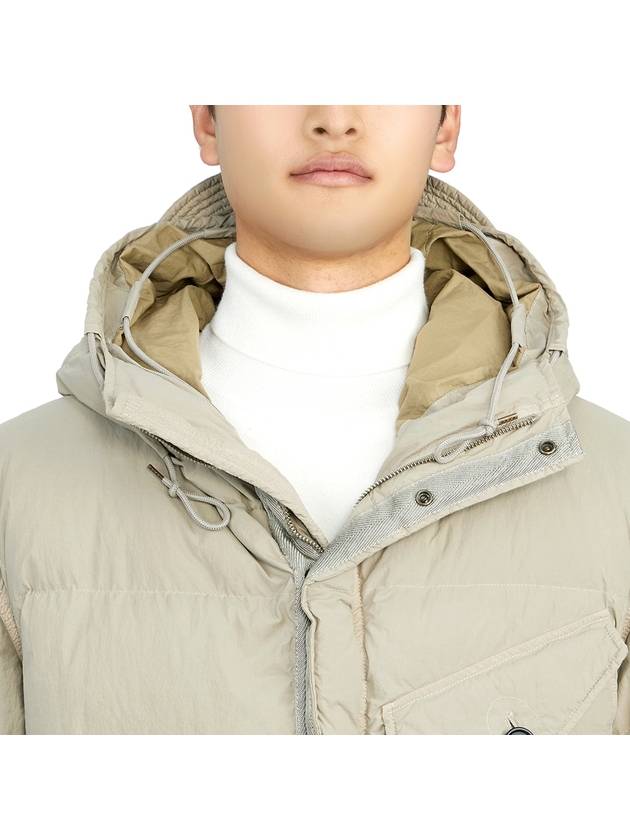 Survival Down Jacket Beige - TEN C - BALAAN 11