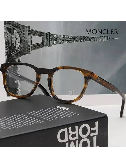 Glasses Frame ML5052 051 Square Horned Frame Men Women - MONCLER - BALAAN 2