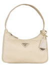 Re-Edition 2000 Re-Nylon Mini Shoulder Bag Desert Beige - PRADA - BALAAN 2