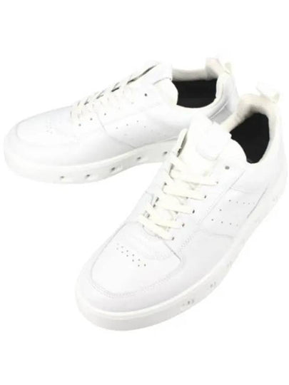 Street 720 Leather Low Top Sneakers White - ECCO - BALAAN 2