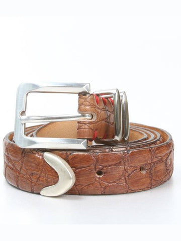 Eleventy Crocdile Punch Hole Buckle Belt - ELEVENTY MILANO - BALAAN 1