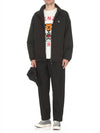 Boke 2.0 Zip-Up Track Jacket Black - KENZO - BALAAN 3