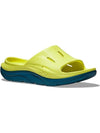 Ora Recovery Slide 3 Slippers Yellow - HOKA ONE ONE - BALAAN 1